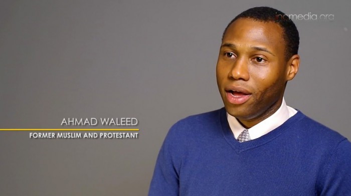 man during interview