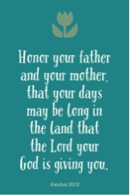 Exodus 20:12